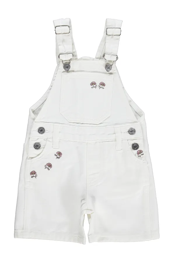 Kız Çocuk Slopet 2-5 Yaş Kırık Beyaz - Paket