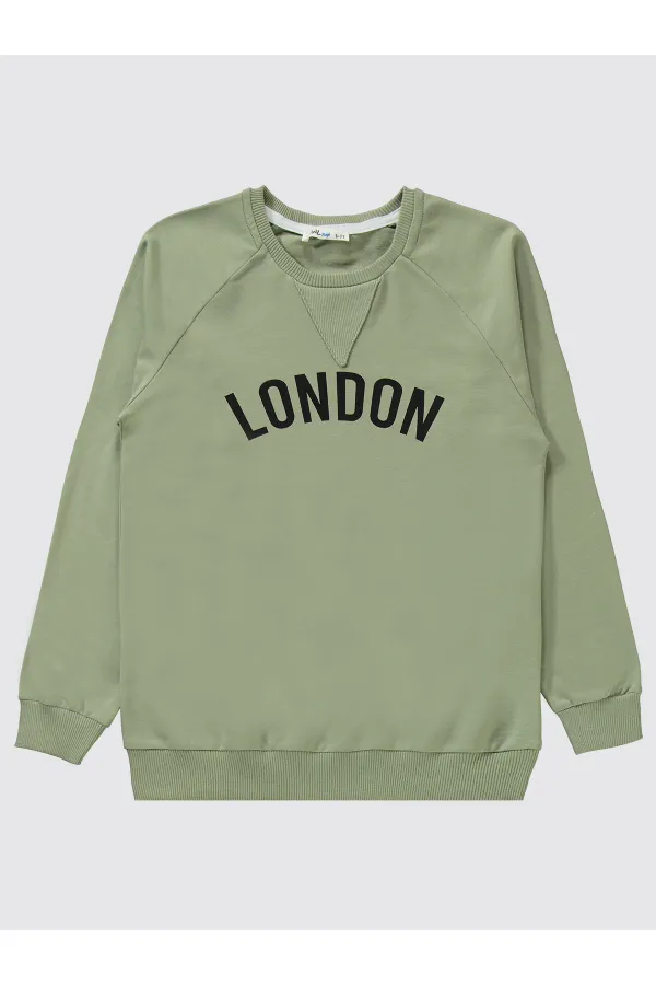 Ensemble de survêtement garçon 6-9 ans kaki - Emballage