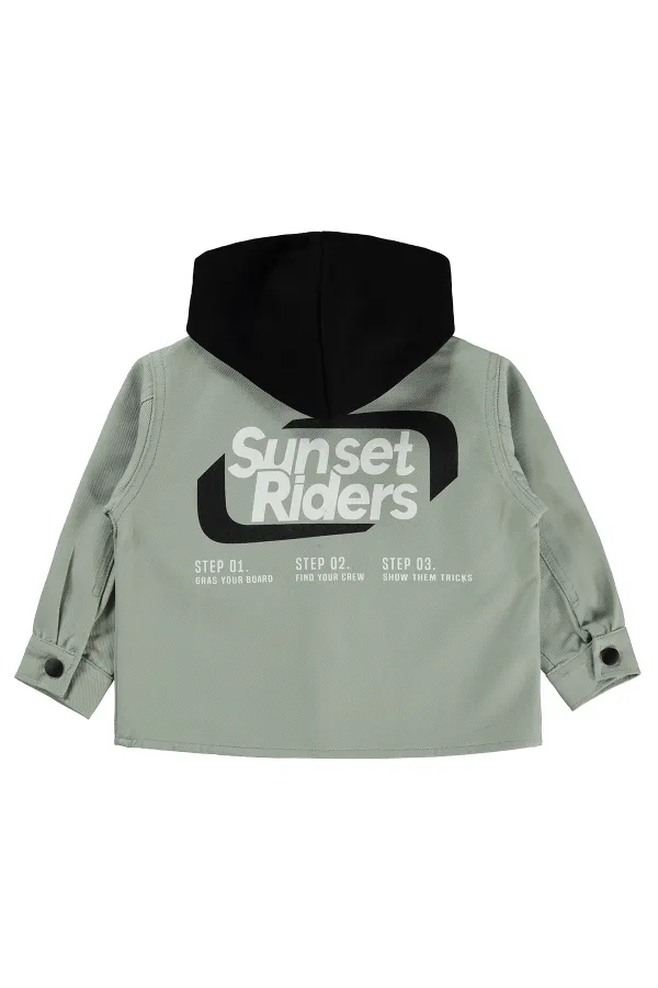 Chemise garçon, 2-5 ans, kaki - Lot