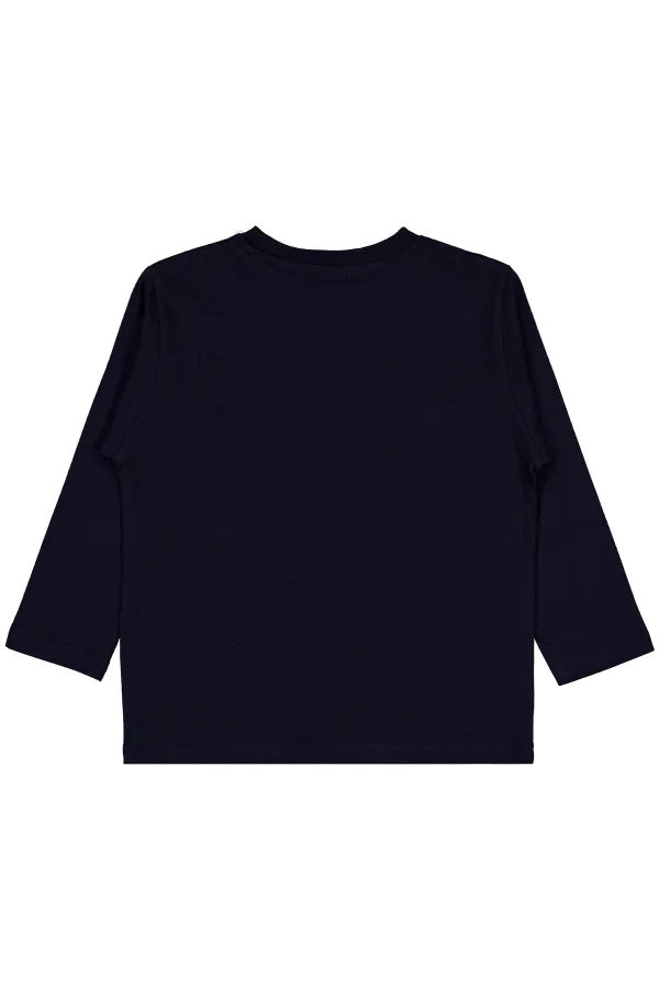 Erkek Çocuk Sweatshirt 2-5 Yaş Lacivert - Paket