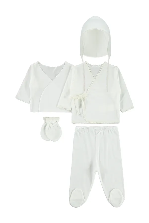 Ensemble de body bébé 0-24 mois, écru - Emballage