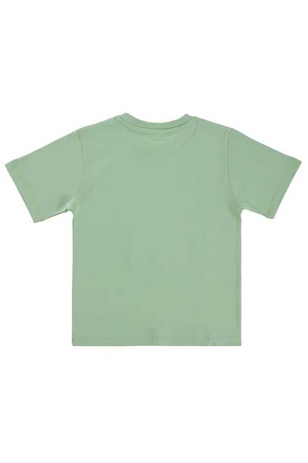 Erkek Çocuk Tişört Km 2-5 Yaş Soft Yeşil - Paket