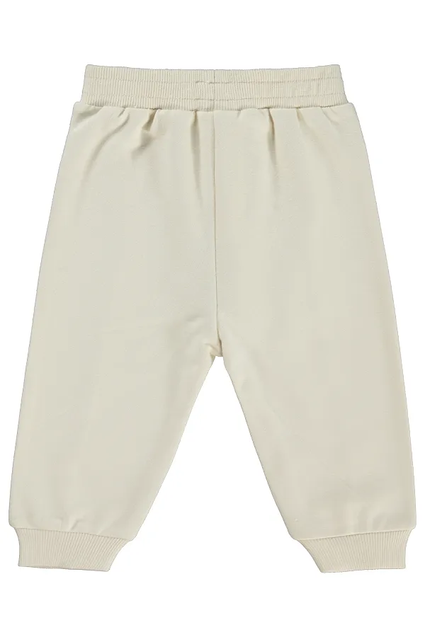 Baby Sweatpants 0-24 Months Light Beige - Pack