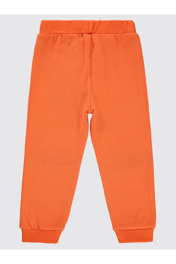 Erkek Çocuk Eşofman Altı 2-5 Yaş Turuncu - Paket