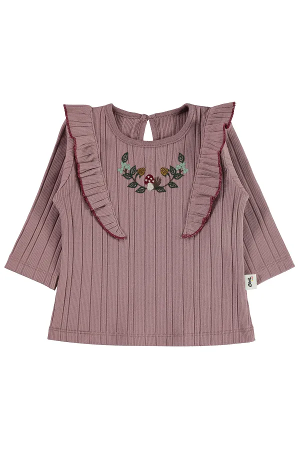 Sweat-shirt bébé 0-24 mois Rose poudré doux - Lot