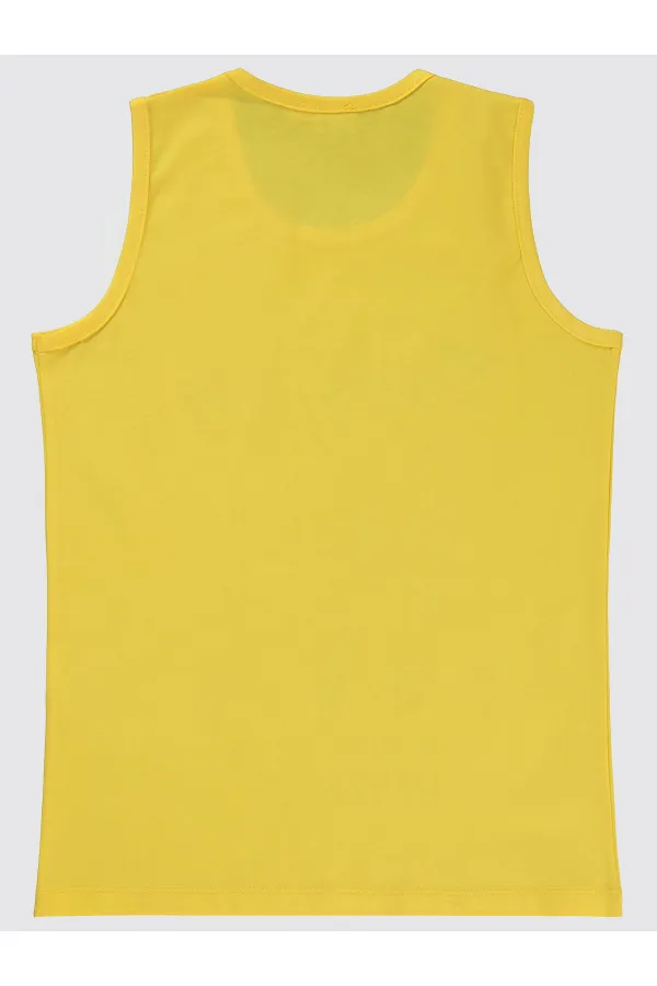 Boys T-Shirt 10-13 Years Yellow - Package