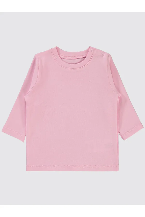 Sweat-shirt bébé rose 0-24 mois - Emballage
