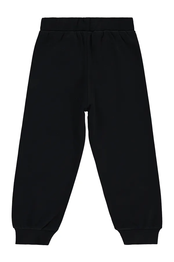 Pantalon de survêtement garçon Km 2-5 ans Noir - Lot