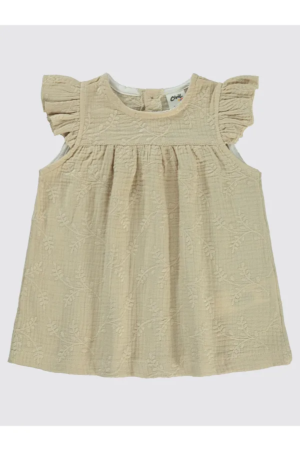 Baby Vest and Dress 0-24 Months Milk Coffee - Package