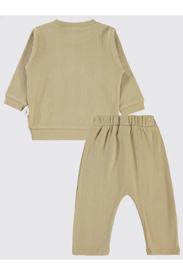 Bebek Takım 0-24 Ay Sütlükahve - Paket