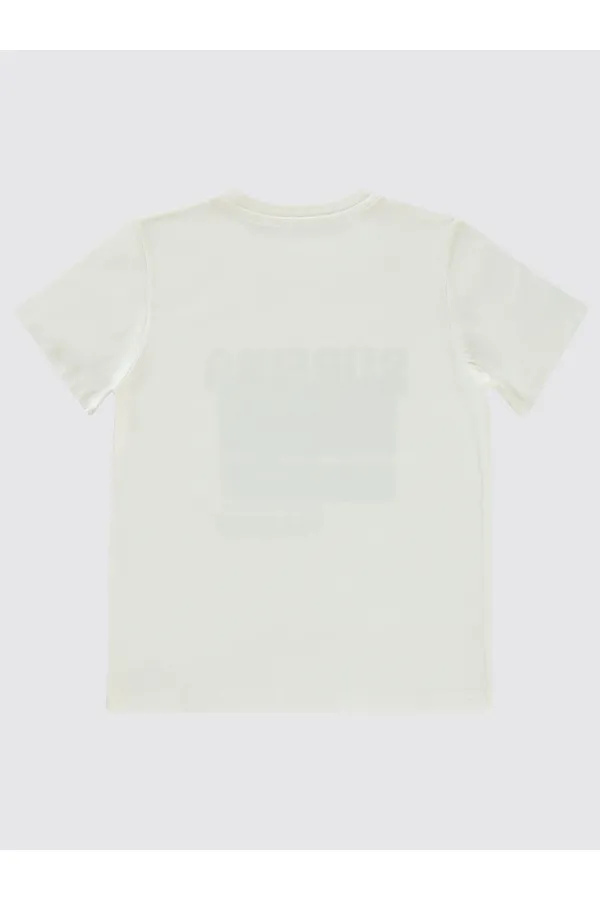 T-shirt garçon 6-9 ans écru - Emballage