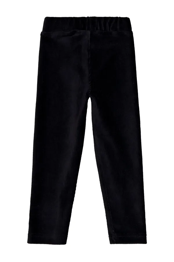 Collants noirs pour filles de 2 à 5 ans - Lot