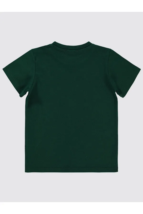 Boys T-Shirt 2-5 Years Emerald - Package