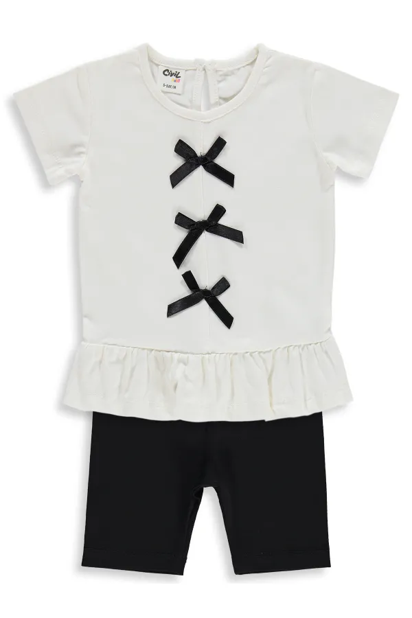 Ensemble bébé 6-18 mois, blanc cassé - Emballage