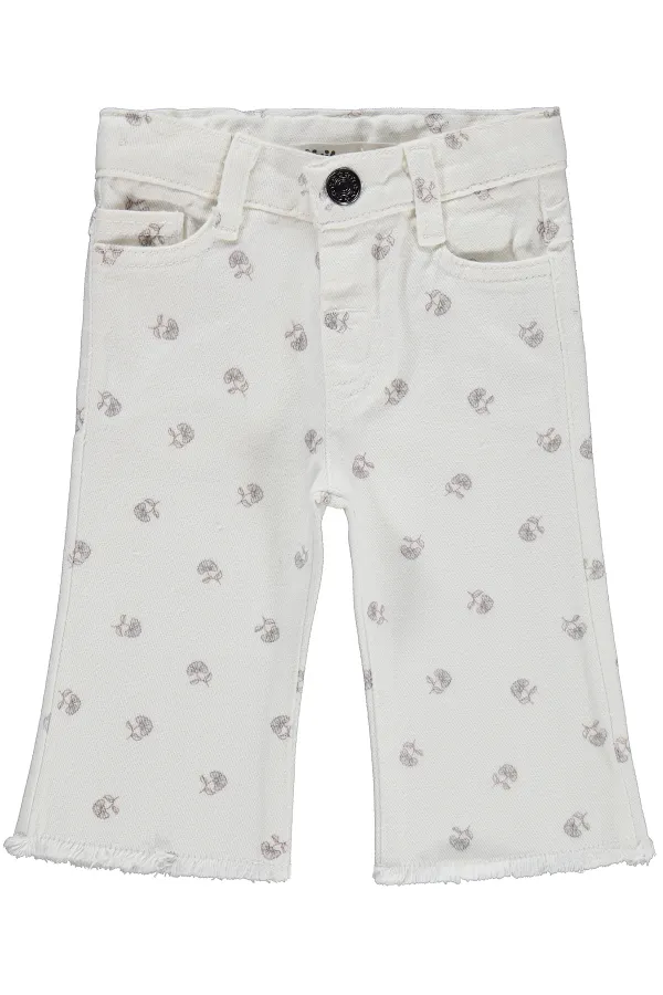 Bebek Pantolon 0-24 Ay Ekru - Paket