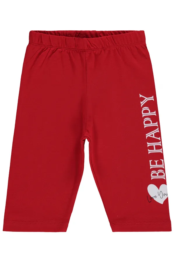 Leggings rouges pour filles (2-5 ans) - Lot