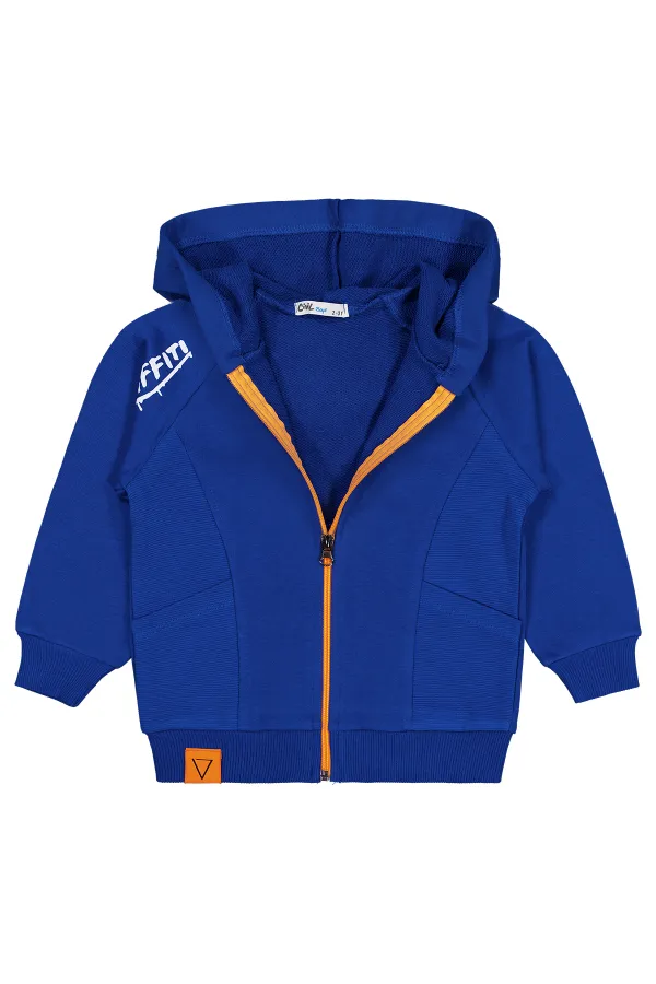 Erkek Çocuk Hırka 2-5 Yaş Saks - Paket