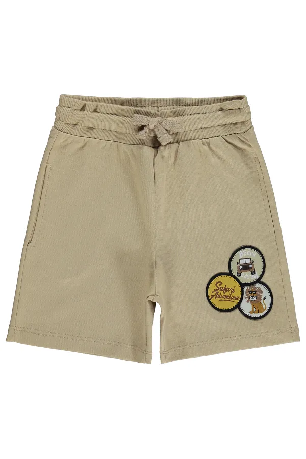 Pantalon Capri garçon, 2-5 ans, couleur vison - Lot