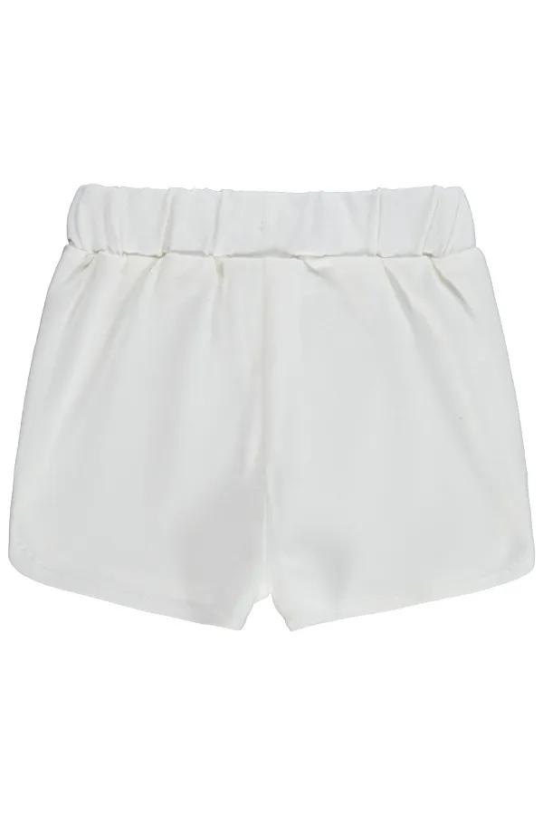 Bebek Şort Km 0-24 Ay Ekru - Paket