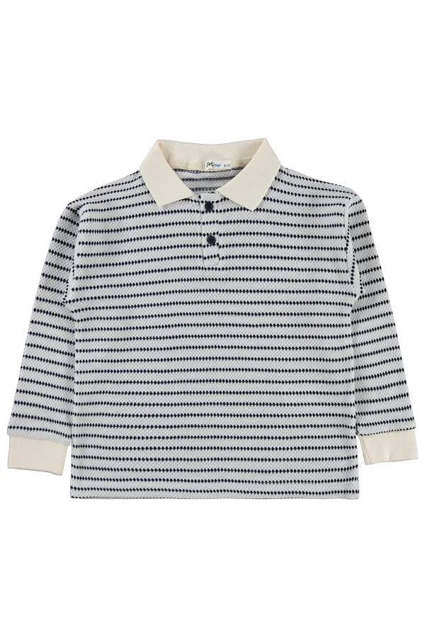 Erkek Çocuk Sweatshirt 6-9 Yaş Lacivert - Paket