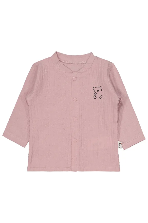 Bebek Pijama Takımı 0-24 Ay Pembe - Paket