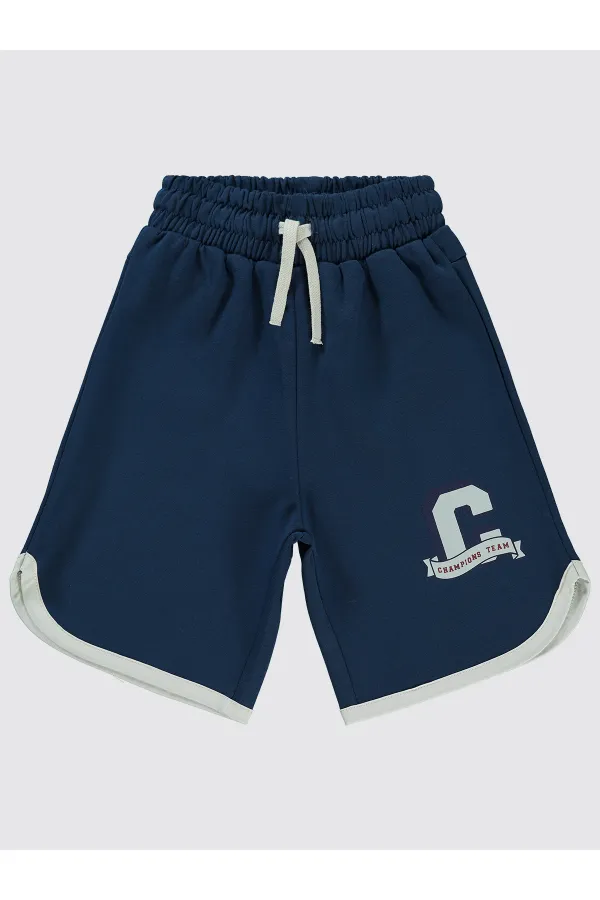 Erkek Çocuk Kapri 6-9 Yaş Lacivert - Paket