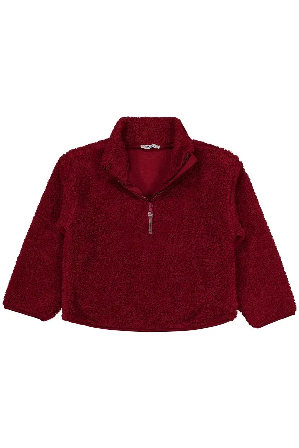Erkek Çocuk Sweatshirt 10-13 Yaş Bordo - Paket