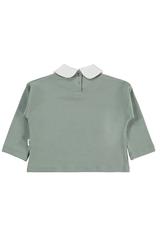 Bebek Sweatshirt 0-24 Ay Çağla Yeşili - Paket