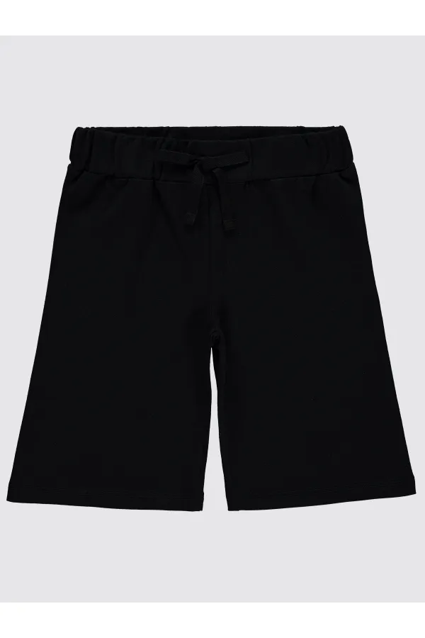 Capri noir pour fille de 2 à 5 ans - Emballage