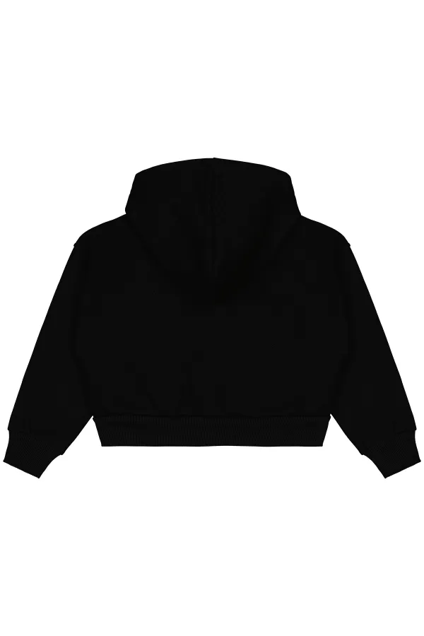 Gilet noir pour fille de 6 à 9 ans - Emballage