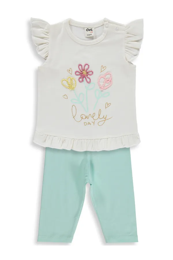 Ensemble bébé 0-24 mois, blanc cassé - Emballage