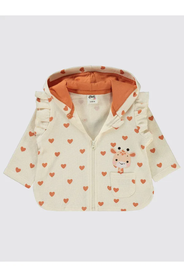 Gilet bébé 0-24 mois ivoire - Lot