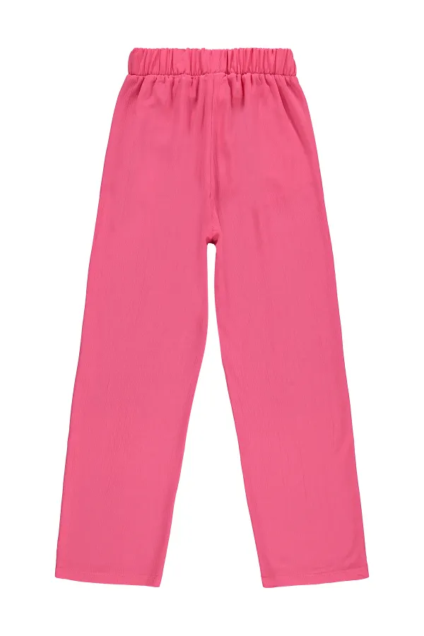 Kız Çocuk Pantolon 10-13 Yaş Fuşya - Paket