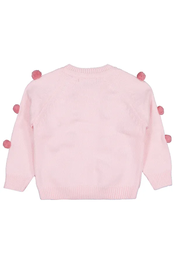 Gilet rose pour fille de 2 à 5 ans - Emballage