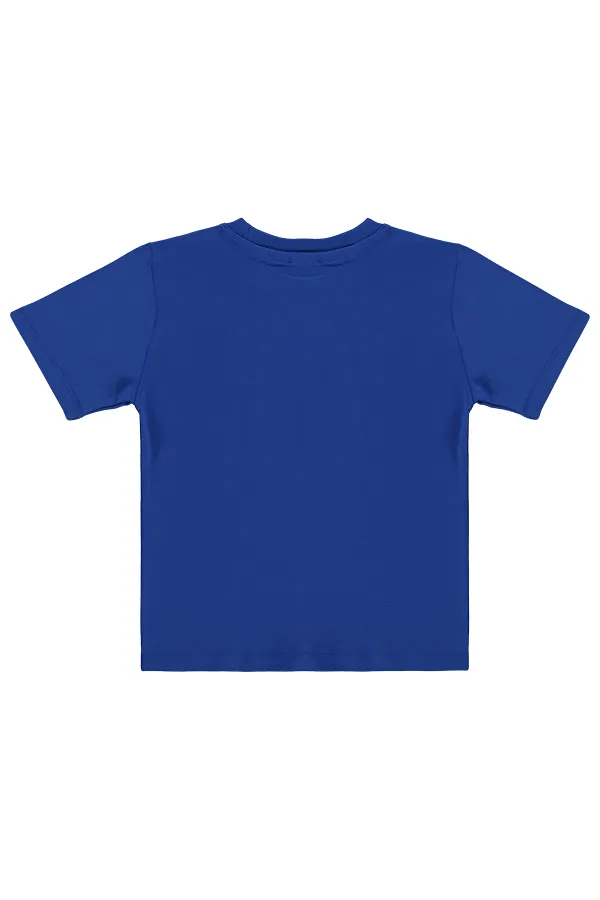 T-shirt garçon KM 2-5 ans bleu marine foncé - Lot