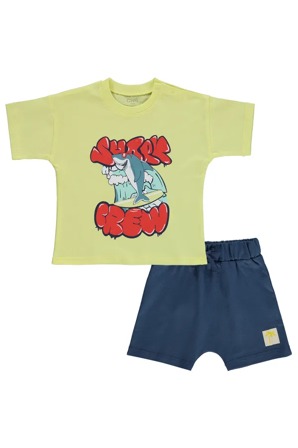 Coffret bébé 0-24 mois jaune citron - Emballage