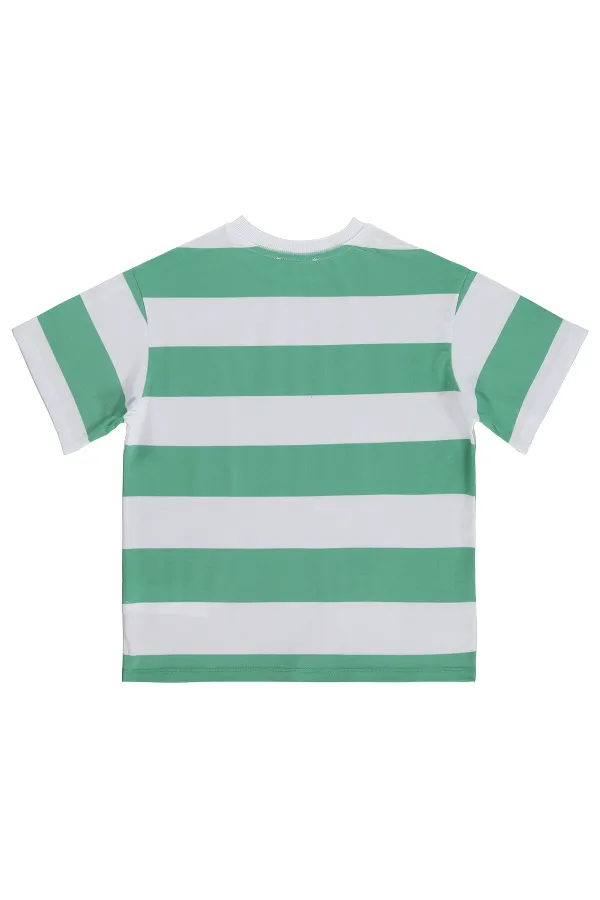 Lot de t-shirts verts pour garçons de 6 à 9 ans