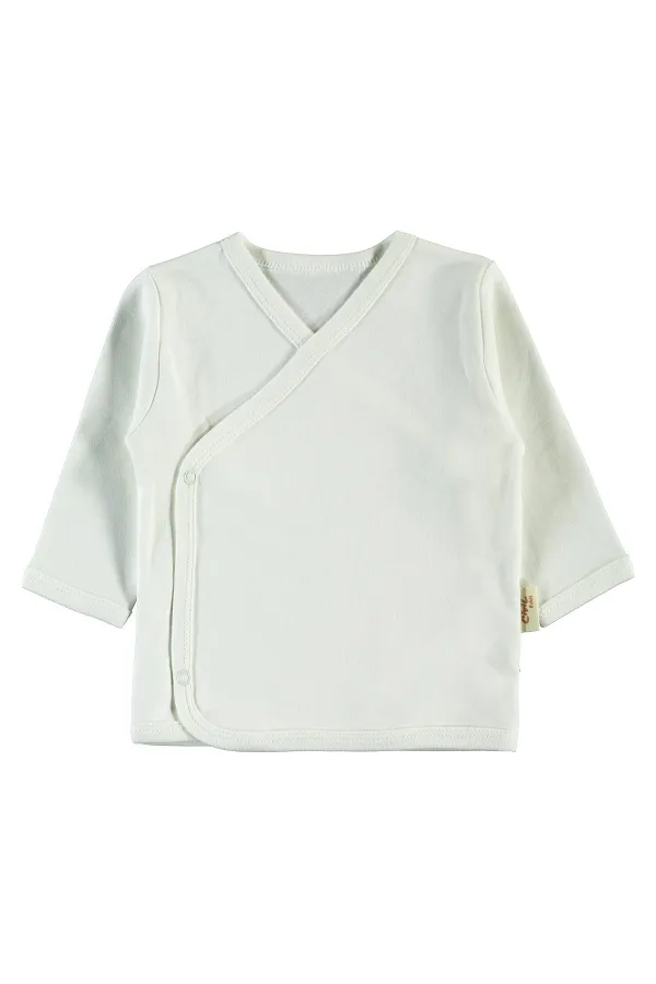 Baby Mini Bodysuits 0-24 Months, Ecru - Pack