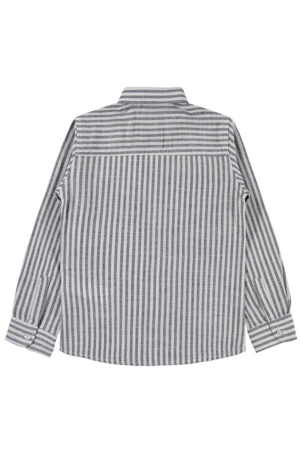 T-shirt garçon, 6-9 ans, bleu marine - Lot