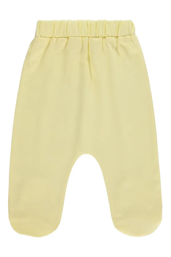 Combinaison bébé simple pour bébé de 0 à 24 mois, jaune - Emballage