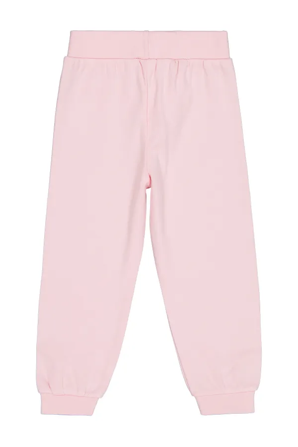 Bas de survêtement rose pour fille (2-5 ans) - Lot
