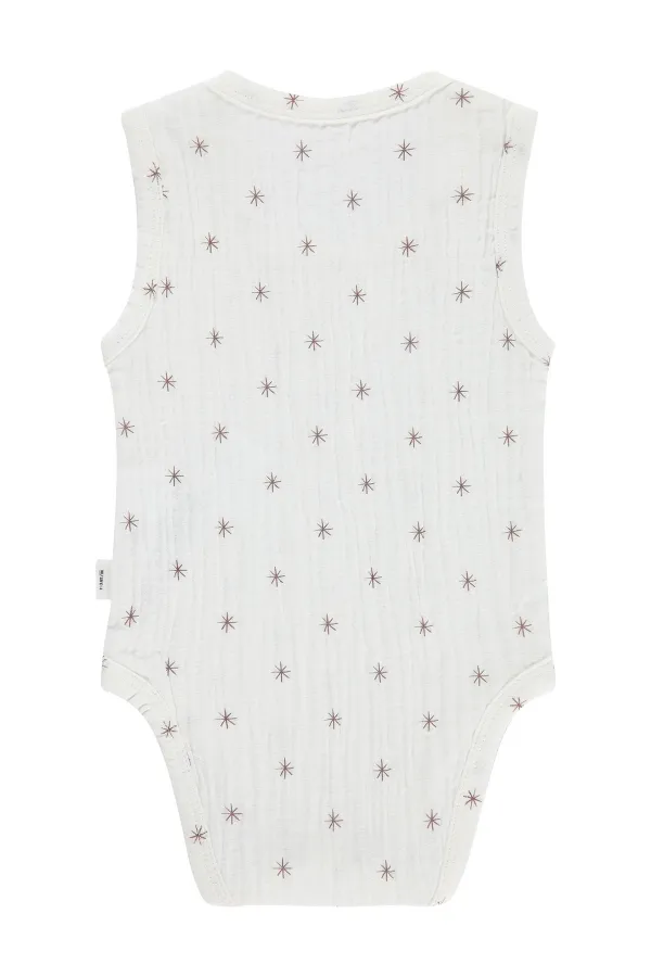 Bebek Çıtçıtlı Badi 0-24 Ay Acı Kahverengi - Paket