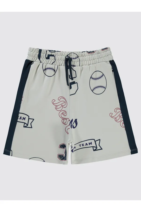 Erkek Çocuk Şort 6-9 Yaş Lacivert - Paket