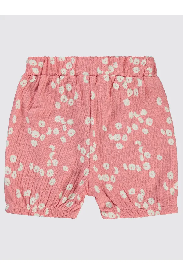Bebek Şort 0-24 Ay Gül Kurusu - Paket