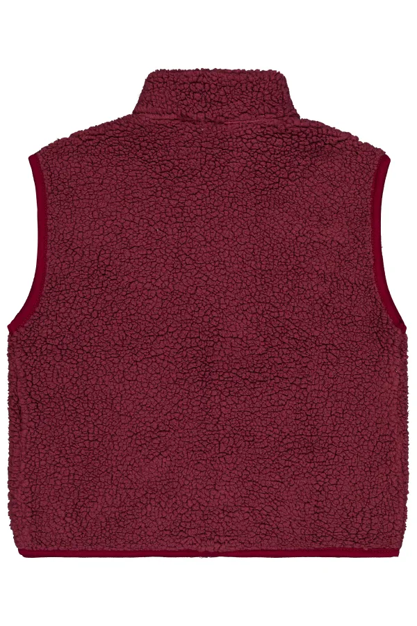 Erkek Çocuk Yelek 2-5 Yaş Bordo - Paket