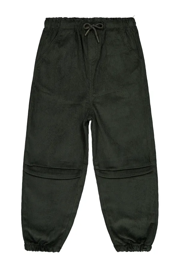 Pantalon garçon 6-9 ans kaki foncé - Lot