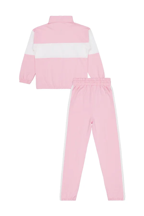 Girls Tracksuit Set 10-13 Years Pink - Package