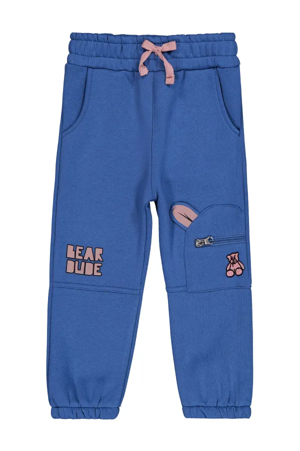 Bas de survêtement garçon 2-5 ans indigo - Emballage