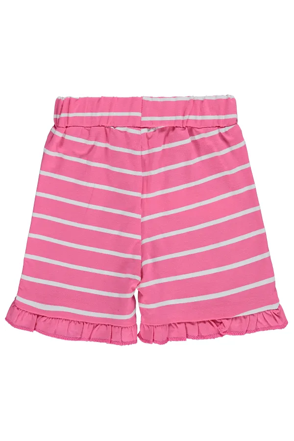 Bebek Şort 0-24 Ay Fuşya - Paket