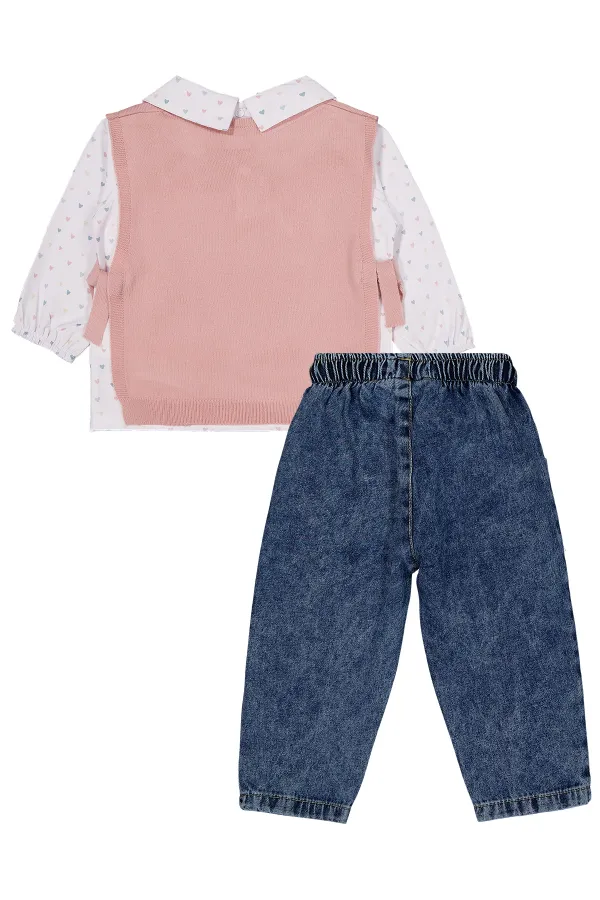 Baby Set 0-24 Months Dark Pastel Pink - Package